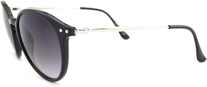 BLOC Paris F52Y Womens Sunglasses Black with Grey Lens 