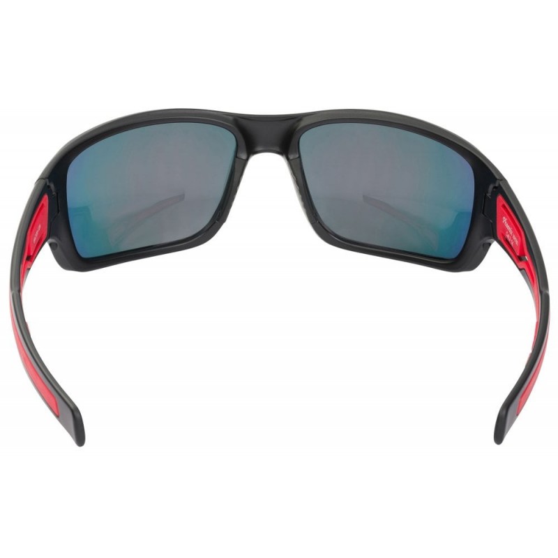 Bloc Phoenix Sunglasses Black/Red with Red Mi