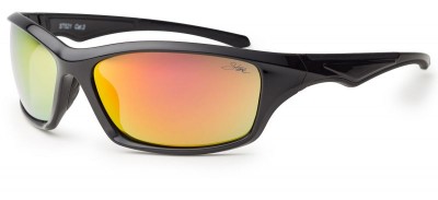 Stone TERMINATOR Black with Red MIrror Lens 57521