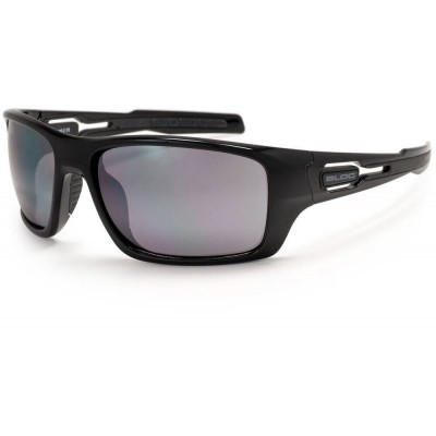 Bloc Phoenix Sunglasses Gloss Black with Grey Lenses X780
