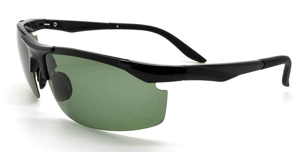 Mohawk BEAR Antislip Coated Sports Cycling Sunglasses Black & Mirror Lens Y136 